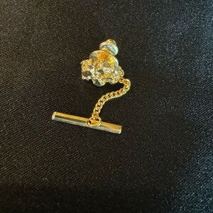 Gold NUGGET tie TaCk